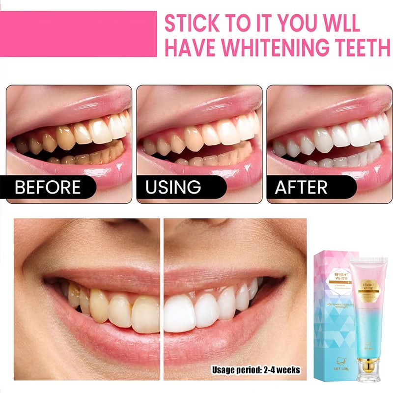 Niacinamide Whitening Toothpaste - For Healthier & Whiter Teeth!