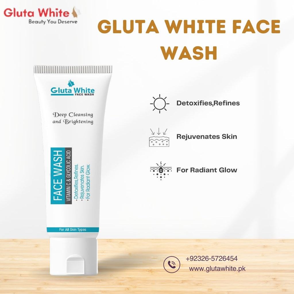 Gluta White Face Wash